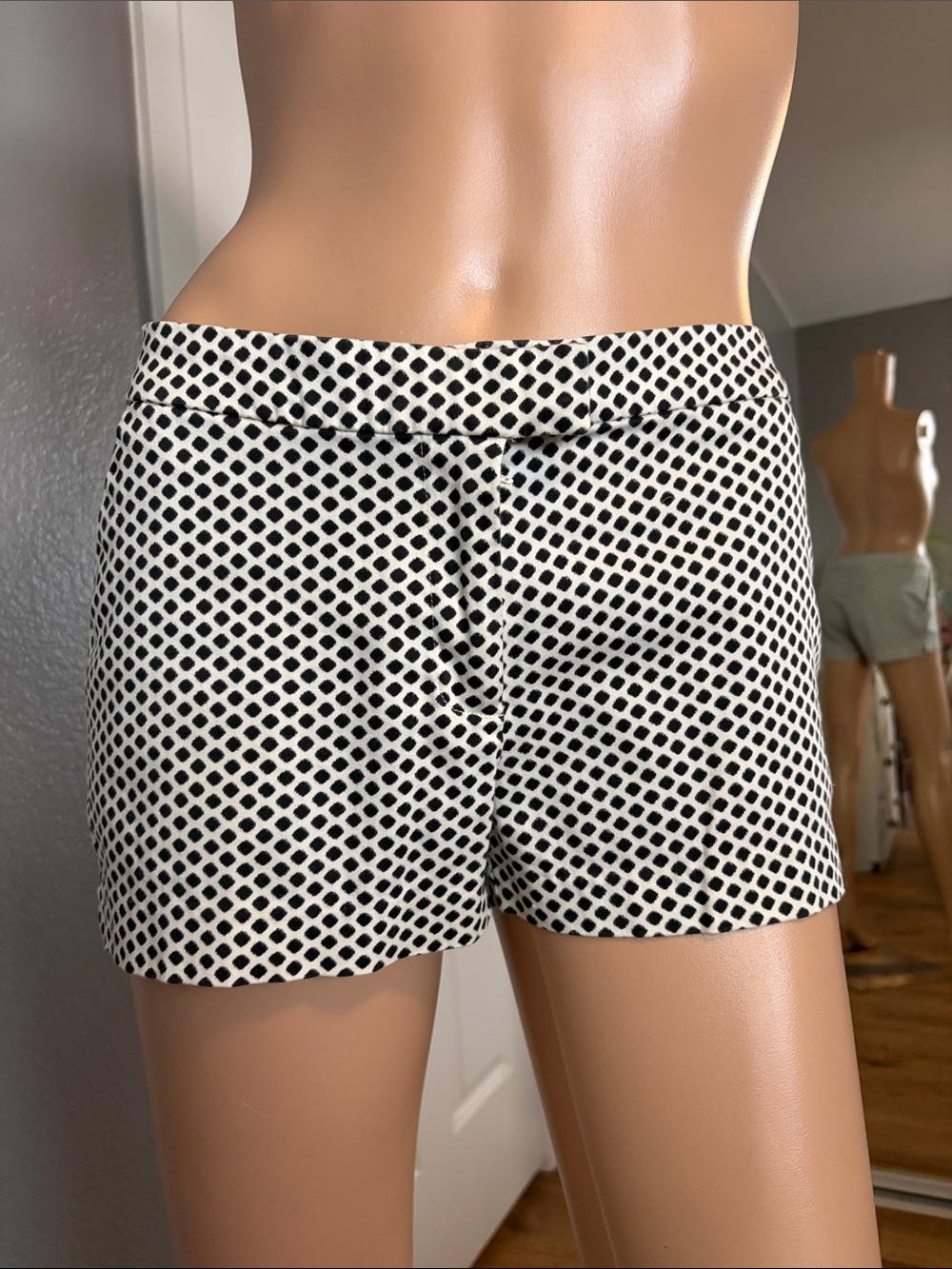 H&M Black and White shorts